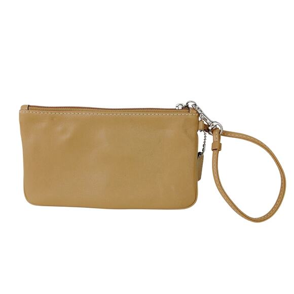 Coach VTG Soho Leather Wristlet Wallet Clutch Camel/Butterscotch - Picture 5 of 8